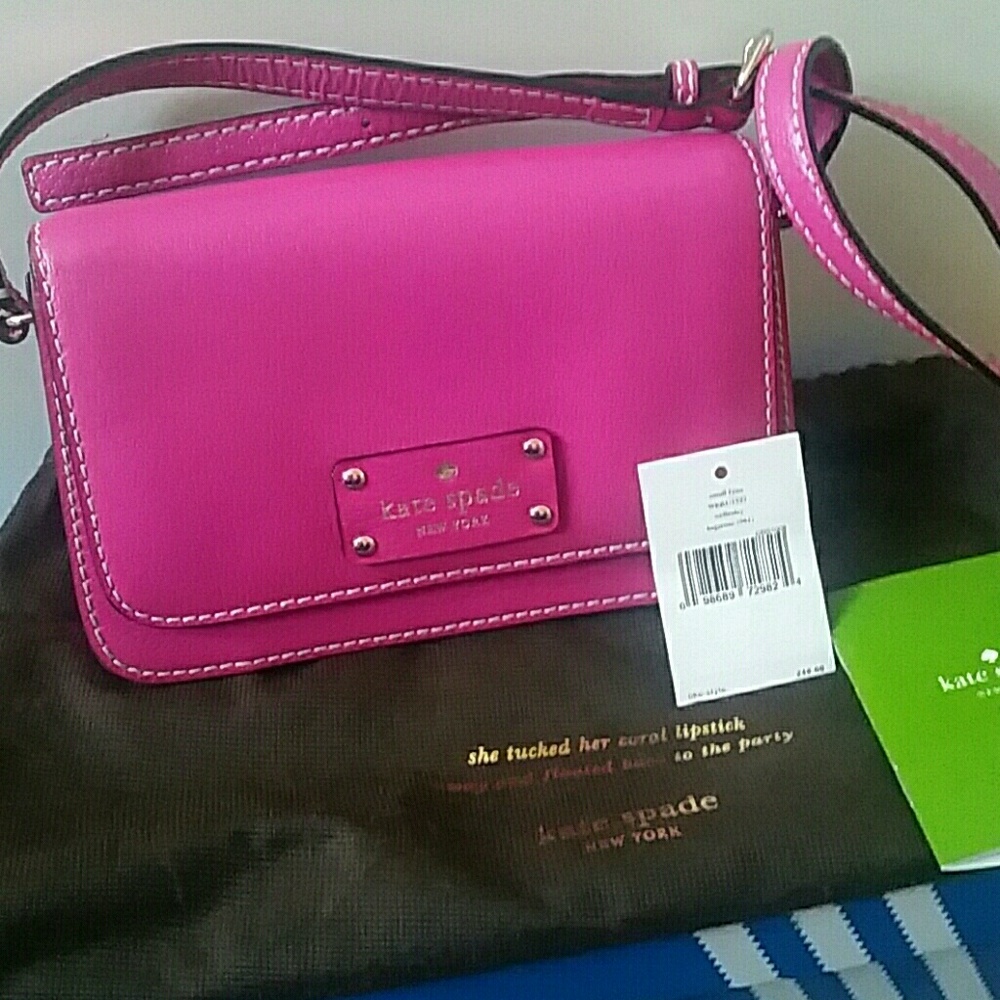 Hot pink purse